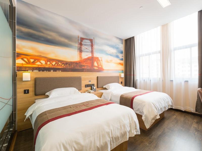 Thank Inn Chain Hotel Shanghai Songjiang District Yongfeng Road Store Luaran gambar